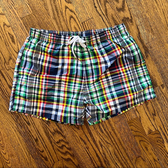 H&M Other - NWT Hollister plaid swim trunks